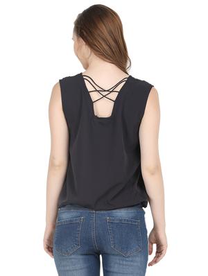 criss cross detail pleated top - 16250181 - Standard Image - 4