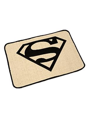 saral home superman jute-cotton print anti slip door mat- 40x60 cm - 16250229 - Standard Image - 3