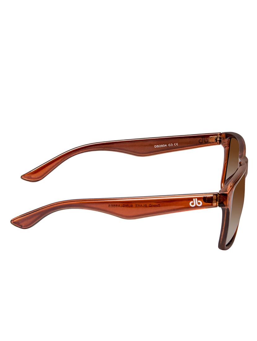 david blake brown wayfarer gradient polarised uv protected sunglasses - 16250263 - Zoom Image - 3