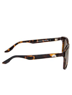 david blake brown wayfarer polarised uv protected sunglass - 16250323 - Standard Image - 3