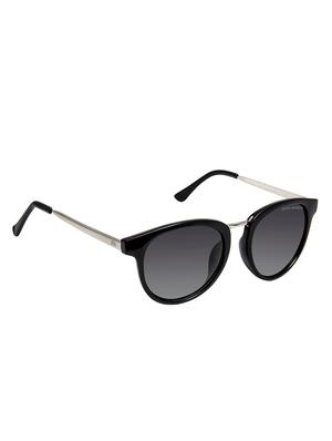 david blake grey round gradient polarised uv protected sunglasses - 16250327 - Standard Image - 2