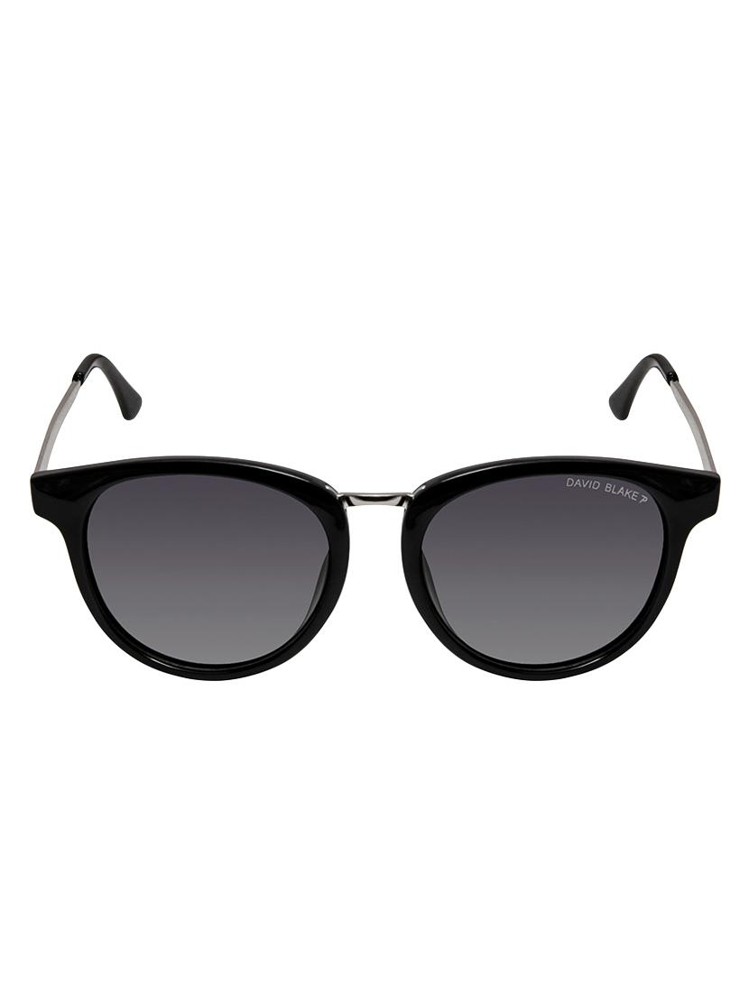david blake grey round gradient polarised uv protected sunglasses - 16250327 - Zoom Image - 1