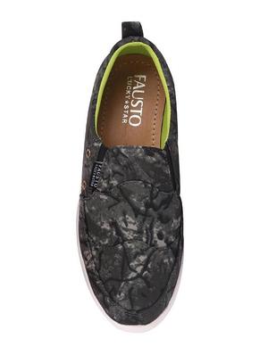 green leatherette slipons - 16251773 - Standard Image - 4