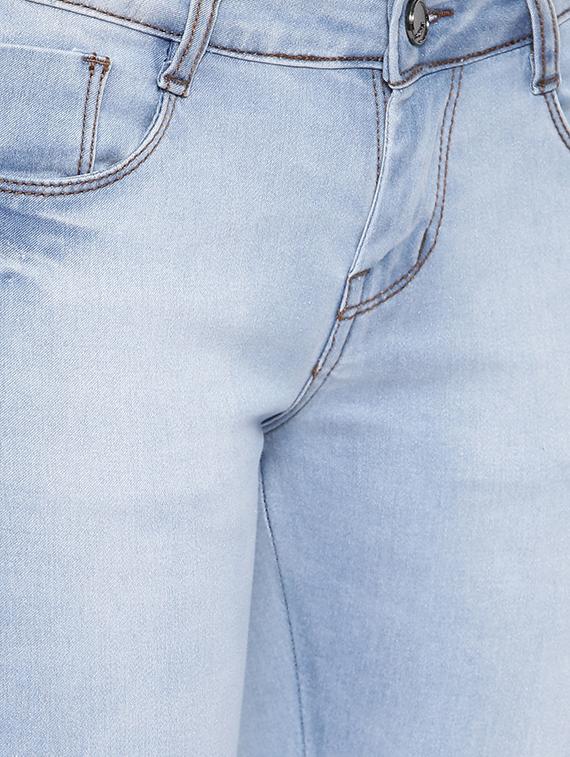 side taped stone washed jeans - 16252558 - Zoom Image - 5