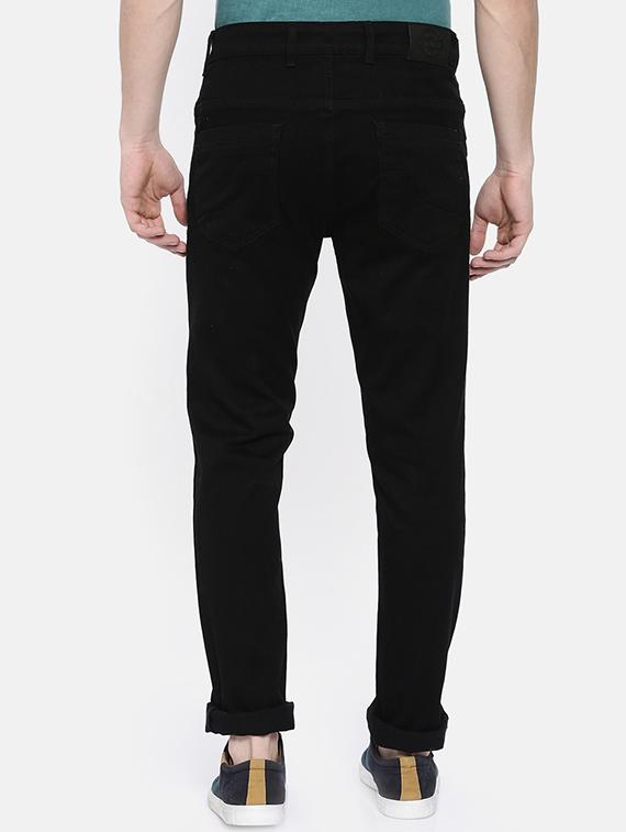 black denim plain jeans - 16252610 - Zoom Image - 3