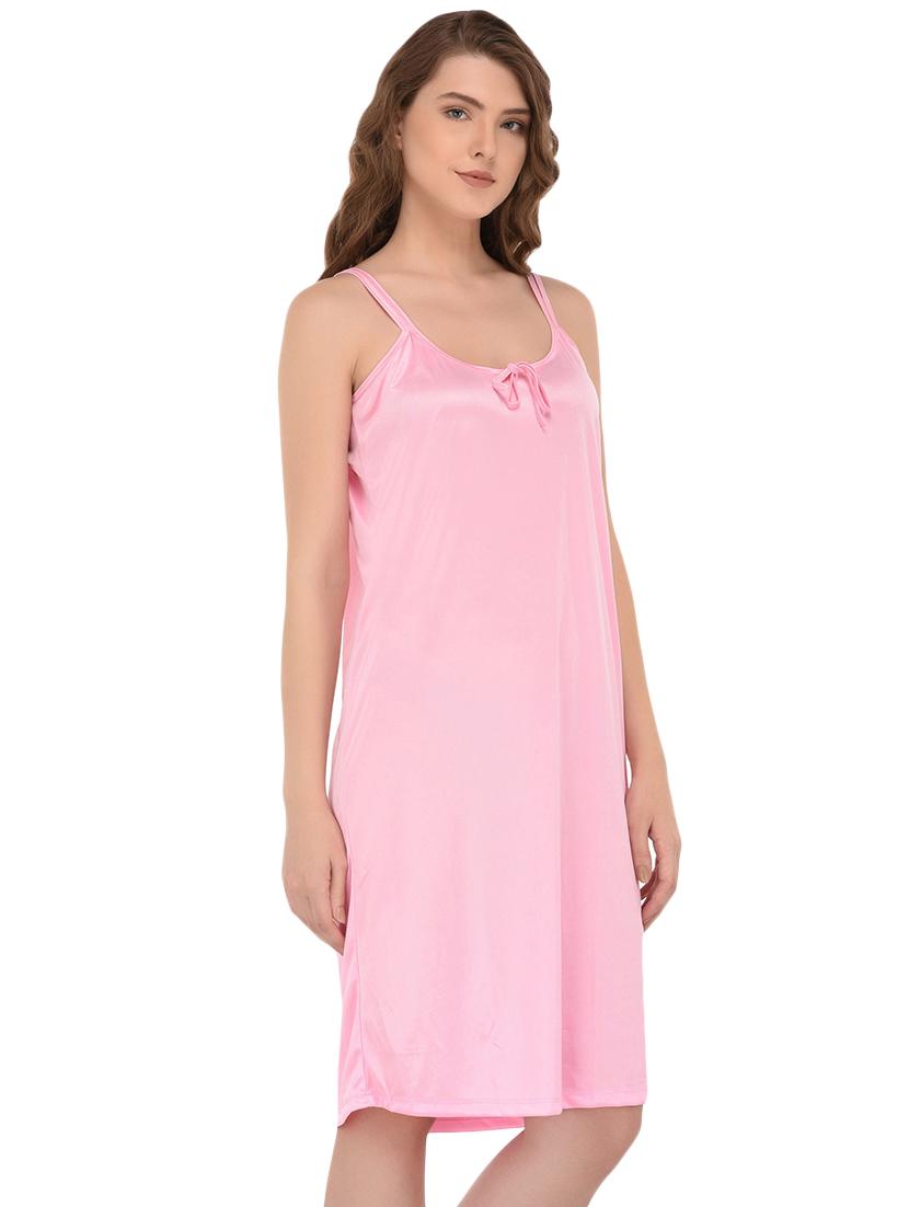 pink satin nightwear set - 16252895 - Zoom Image - 5