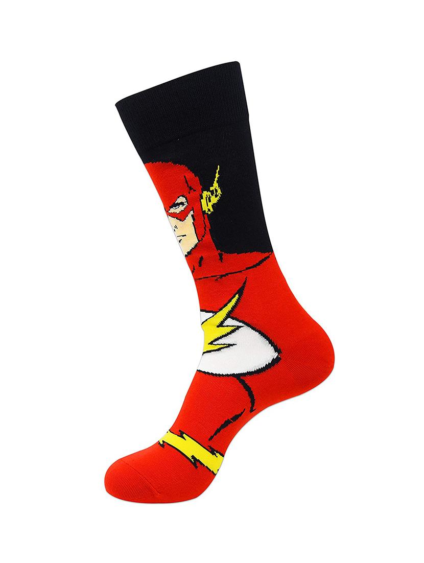 set of 3 multi colored cotton above ankle length sock - 16253066 - Zoom Image - 2