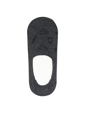 set of 3 black cotton above ankle length sock - 16253099 - Standard Image - 3
