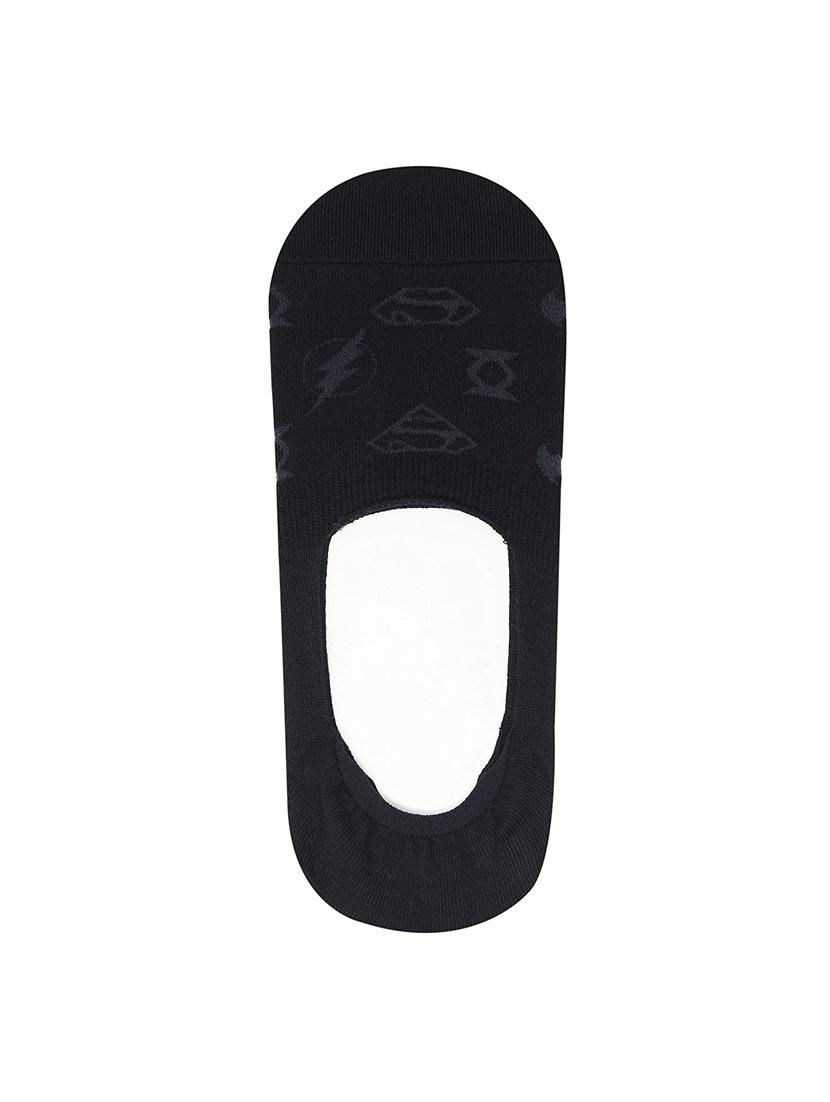set of 3 black cotton above ankle length sock - 16253099 - Zoom Image - 2