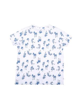 white cotton t-shirt - 16253201 - Standard Image - 2