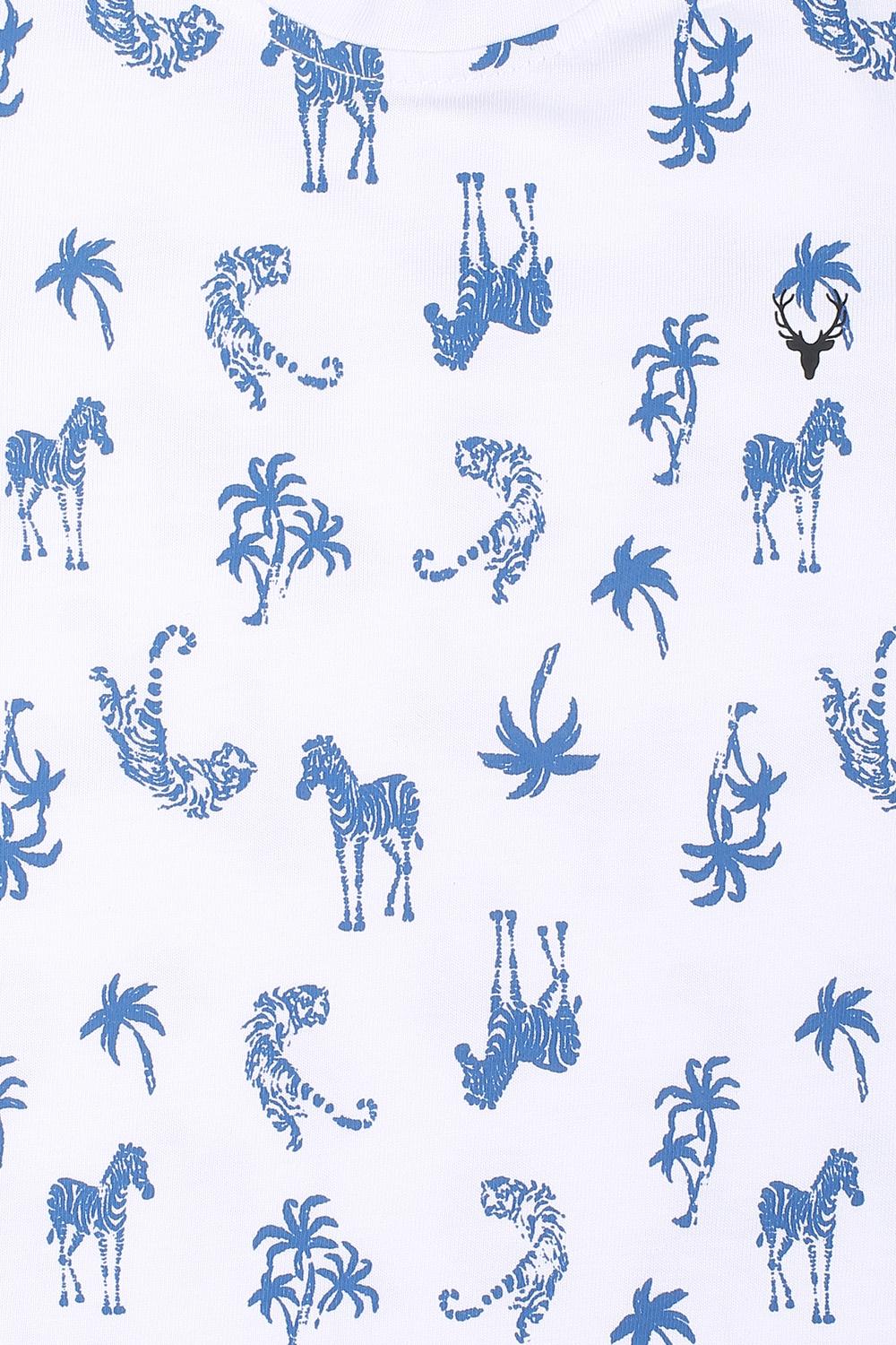 white cotton t-shirt - 16253201 - Zoom Image - 3