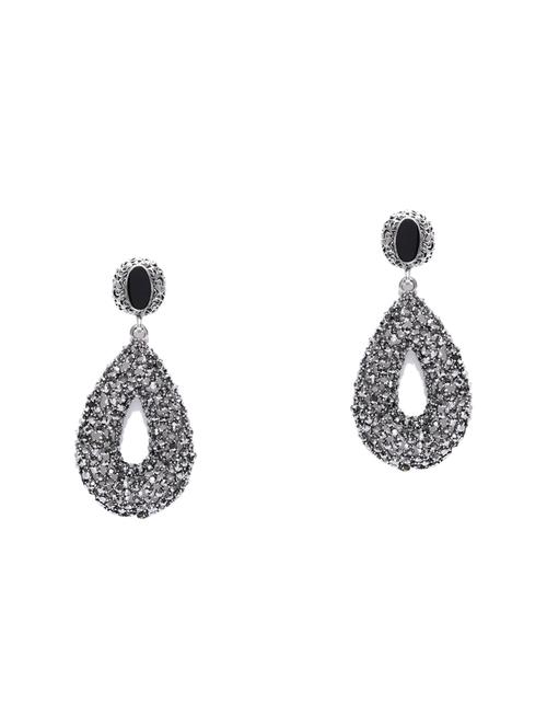 black drop earring - 16253695 - Standard Image - 1