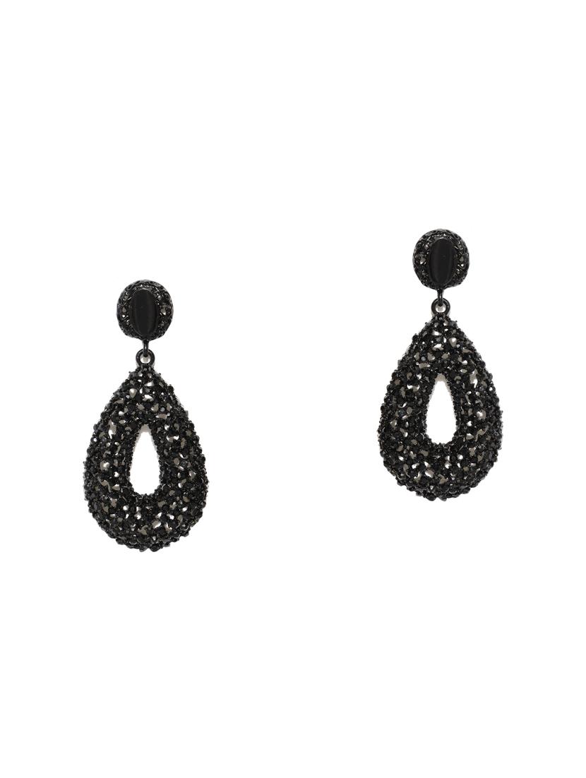 black drop earring - 16253696 - Zoom Image - 1