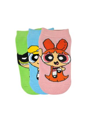 set of 3 multi colored cotton ankle length sock - 16254668 - Standard Image - 6