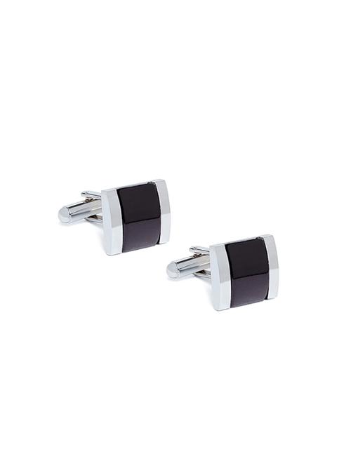 black metal cufflink - 16254755 - Standard Image - 1