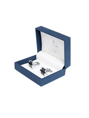 grey metal cufflink - 16254756 - Standard Image - 4