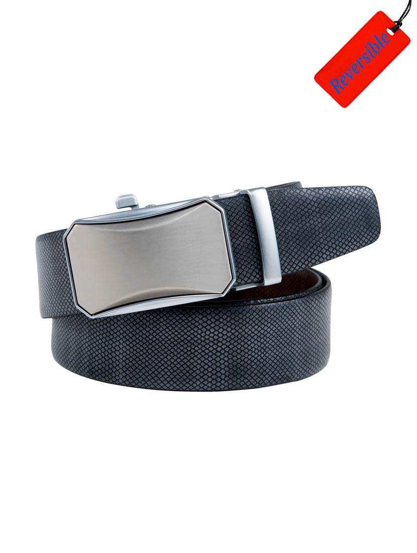 blackbrown leather belt - 16255061 - Zoom Image - 1