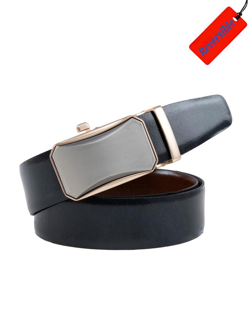 blackbrown leather belt - 16255072 - Zoom Image - 1
