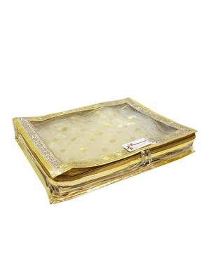 set of 3 gold satin utility bag - 16255257 - Standard Image - 3