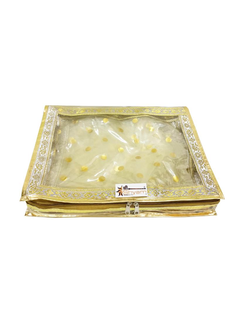 set of 3 gold satin utility bag - 16255257 - Zoom Image - 4