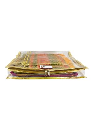 set of 3 gold silk utility bag - 16255258 - Standard Image - 4