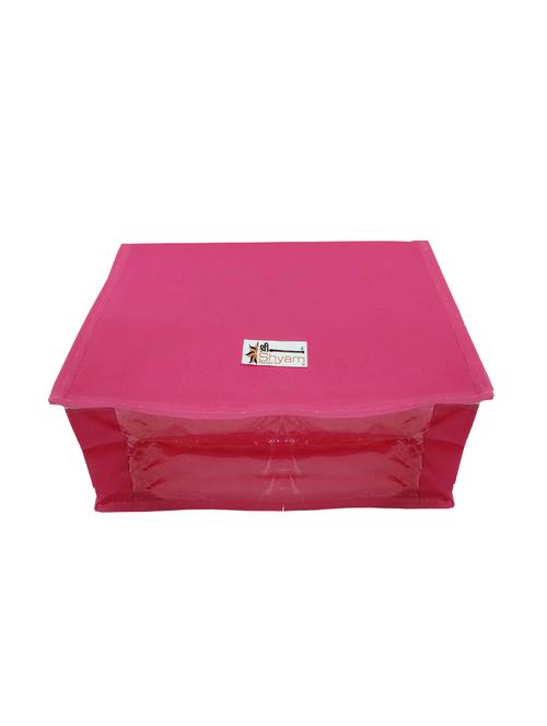 pink silk utility bag - 16255293 - Standard Image - 1
