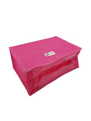 pink silk utility bag - 16255293 - Standard Image - 3