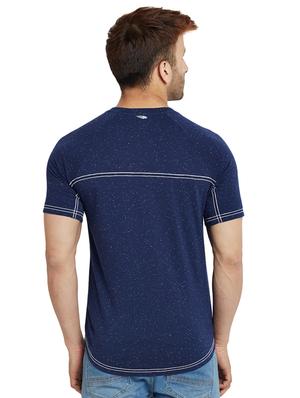 blue melange t-shirt - 16255450 - Standard Image - 3