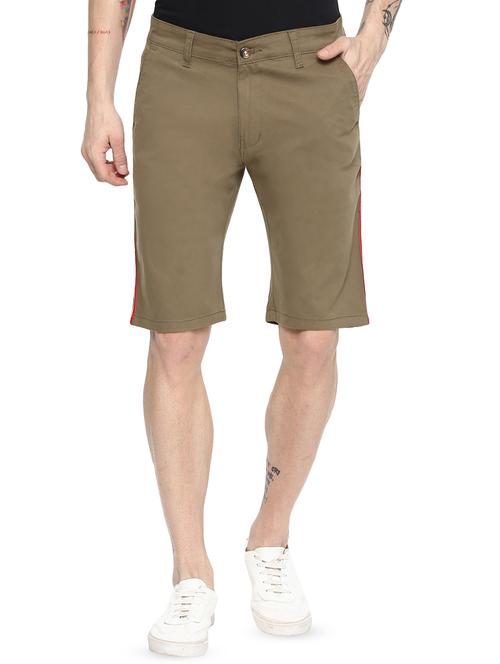 green solid bermuda - 16256019 - Standard Image - 1