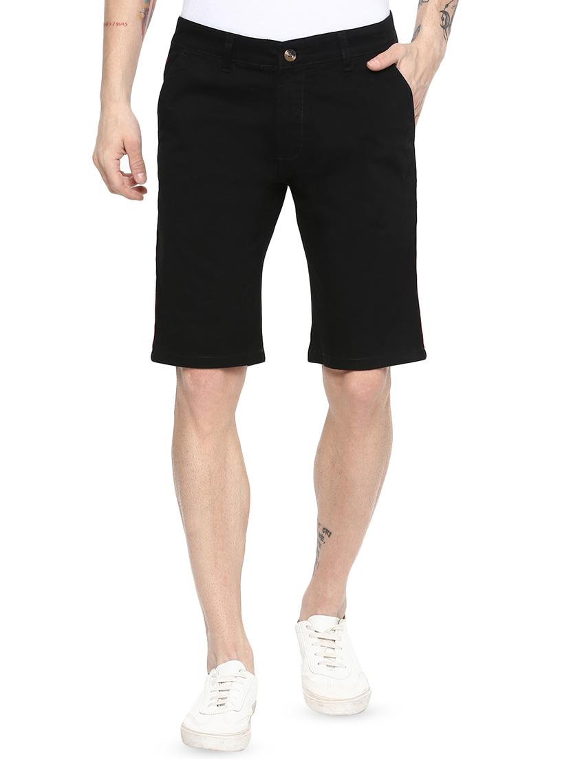 black solid bermuda - 16256021 - Zoom Image - 1