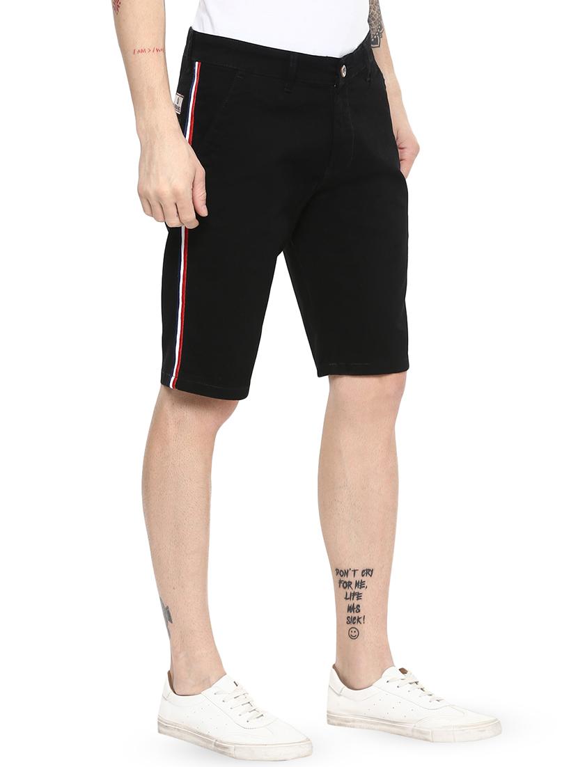 black solid bermuda - 16256021 - Zoom Image - 2