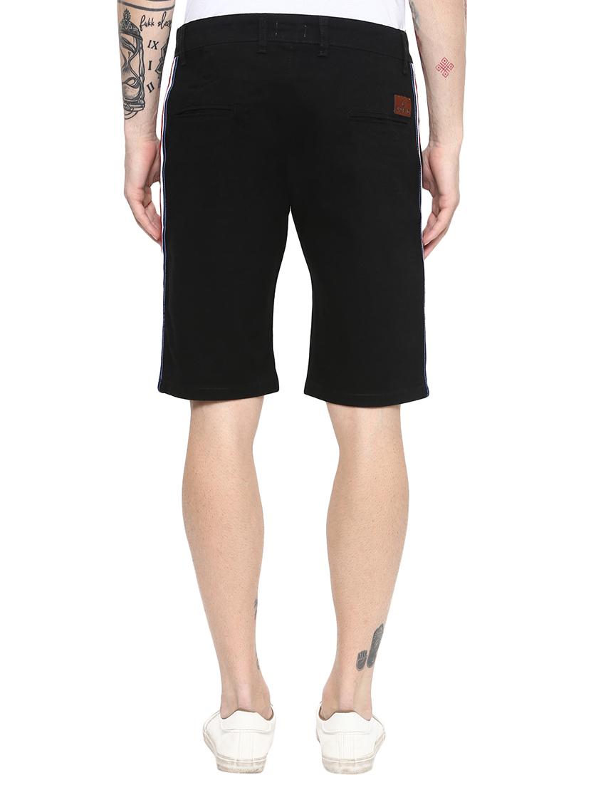 black solid bermuda - 16256021 - Zoom Image - 3