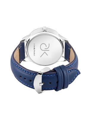 adk analog blue dial wrist watch for men-ad-07 - 16257325 - Standard Image - 3