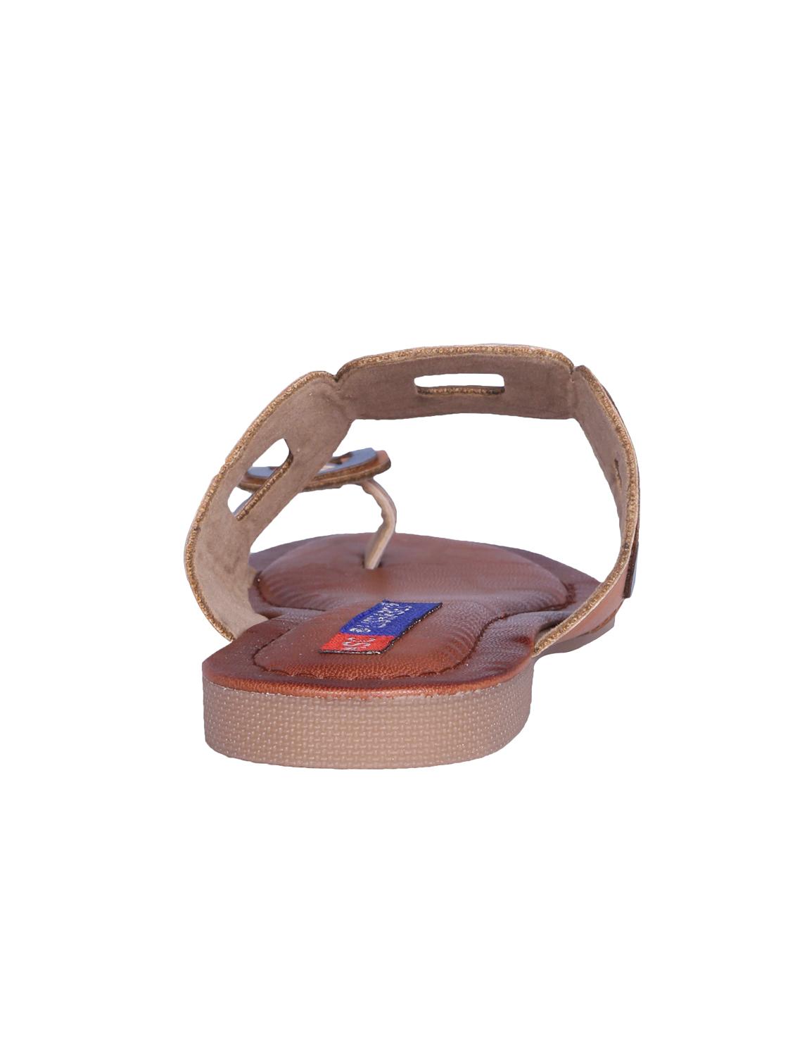 tan one toe sandals - 16258994 - Zoom Image - 3