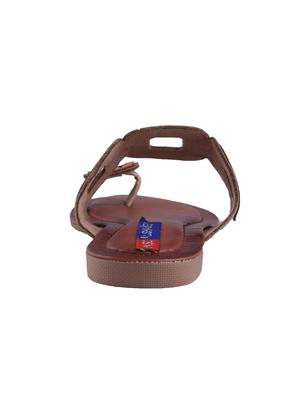 brown one toe sandals - 16258995 - Standard Image - 3