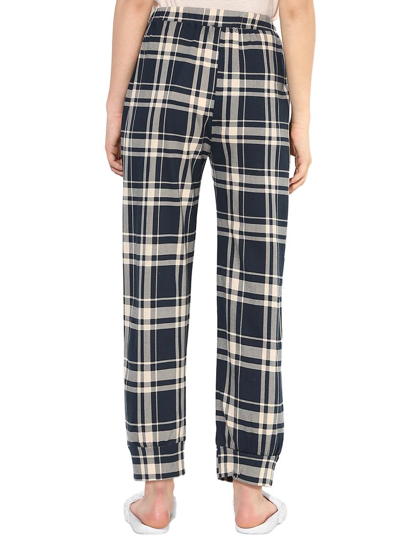 high rise checkered pajama - 16259417 - Zoom Image - 3