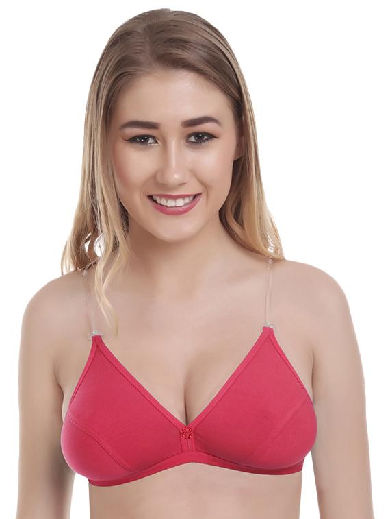 floral patch detachable strap bra - 16259787 - Zoom Image - 6