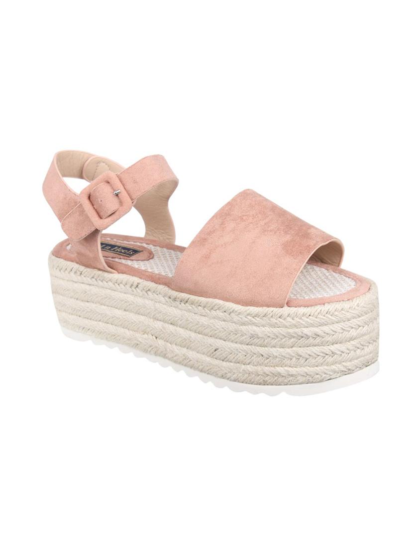 pink platforms wedges - 16260462 - Zoom Image - 1