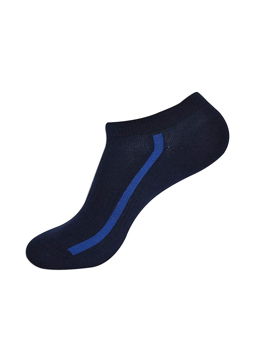 set of 3 multi colored cotton ankle length sock - 16260632 - Zoom Image - 3