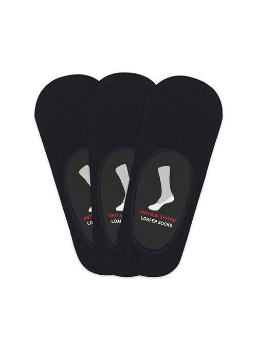 men pack of 3 solid no show sock - 16260645 - Standard Image - 1