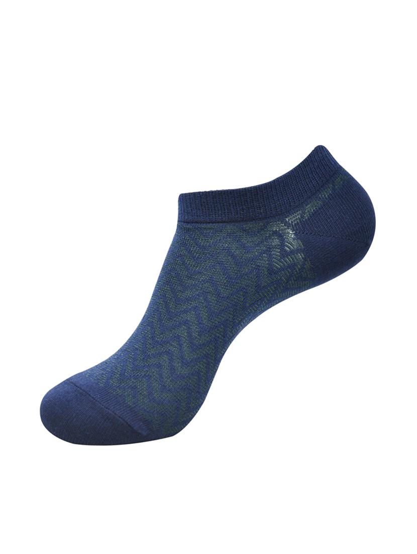 set of 5 multi colored cotton above ankle length sock - 16260887 - Zoom Image - 2