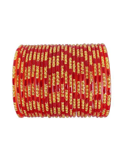 red gold tone bangle - 16261382 - Standard Image - 1