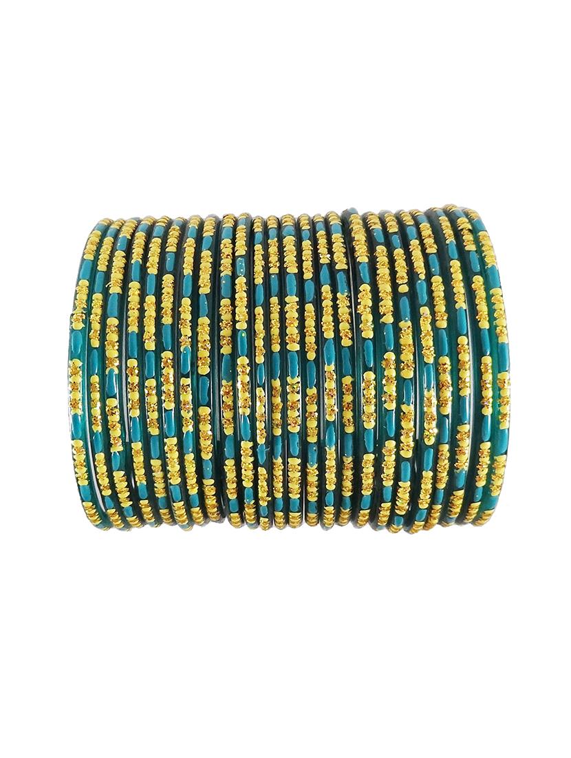 blue gold tone bangle - 16261383 - Zoom Image - 1