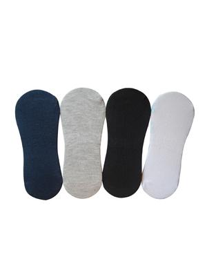 set of 4 multi colored cotton no show sock - 16261575 - Standard Image - 2