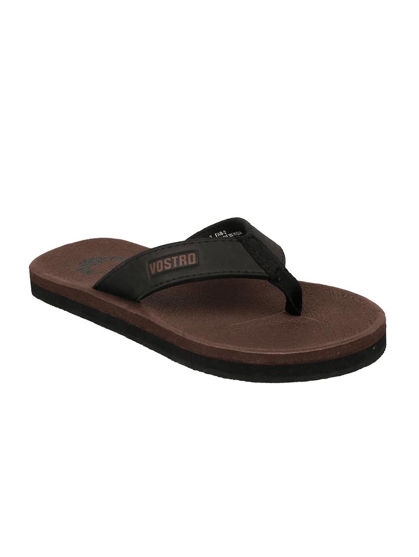 green leatherette toe separator flip flops - 16261716 - Zoom Image - 1