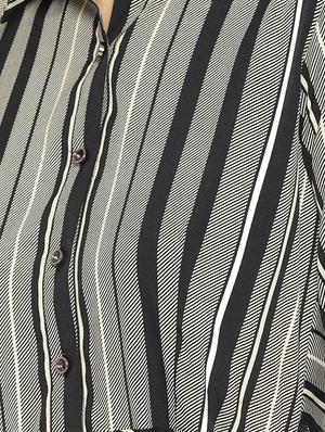 tie knot checkered asymmetric dress - 16262079 - Standard Image - 4