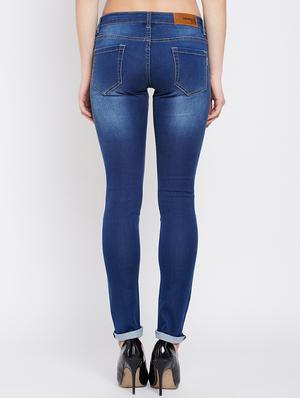 turn up hem stone washed jeans - 16262643 - Standard Image - 3