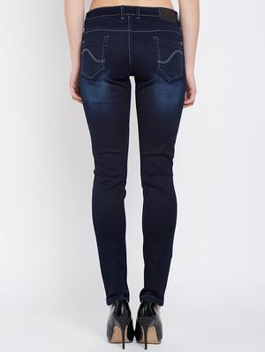 stone washed skinny fit jeans - 16262649 - Standard Image - 3