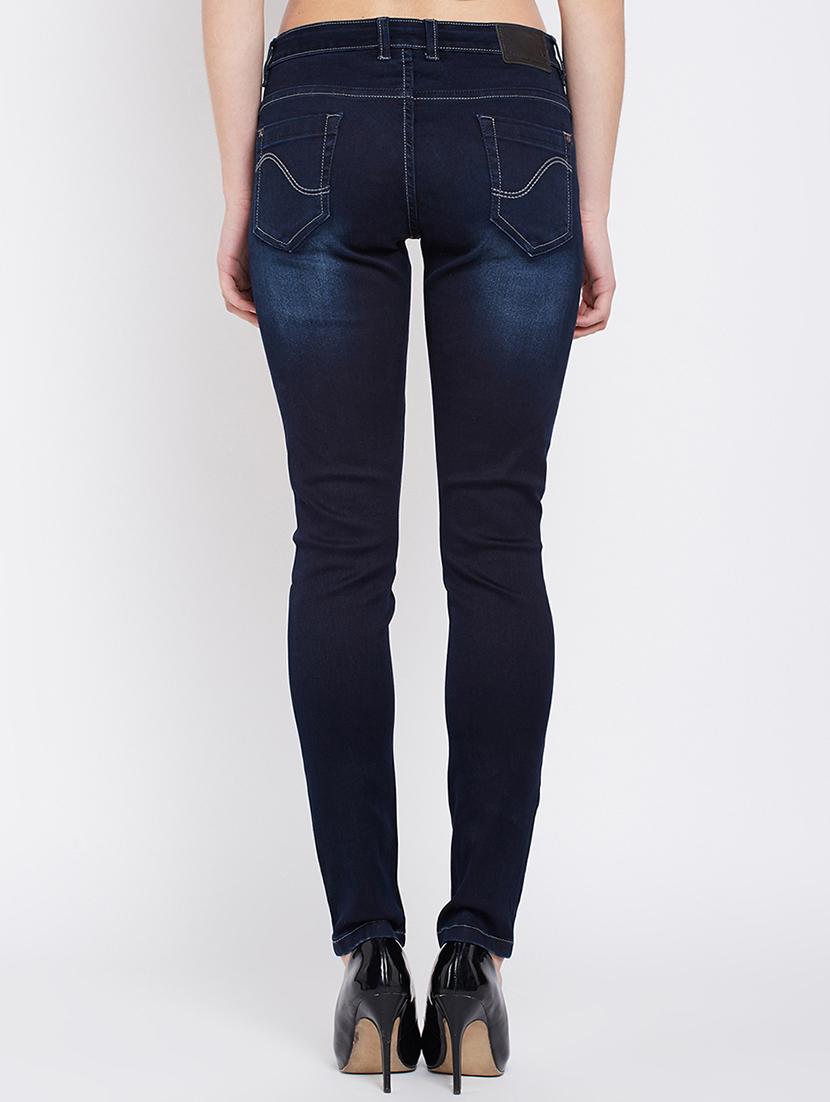 stone washed skinny fit jeans - 16262649 - Zoom Image - 3