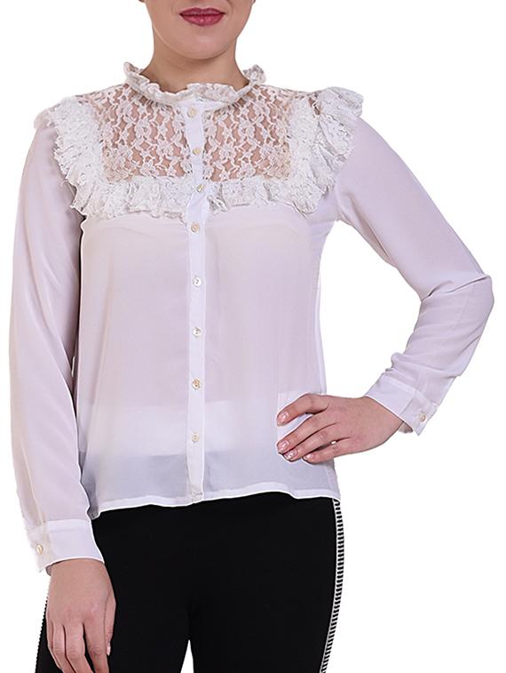 lace panel button up top - 16262737 - Zoom Image - 1